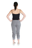 fabliving fleece jogger pant (eco grey/black)