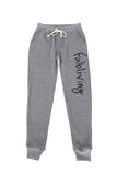 fabliving fleece jogger pant (eco grey/black)