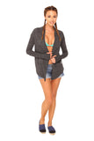 fabliving eco-jersey thumbs up wrap (eco black/white)
