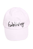 FP fabliving twill cap (white)