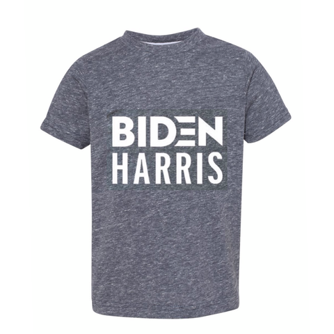 fabulous people election crewneck "Biden Harris" tee (white/heather grey)