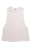 fabulous people solid muscle tee (white)
